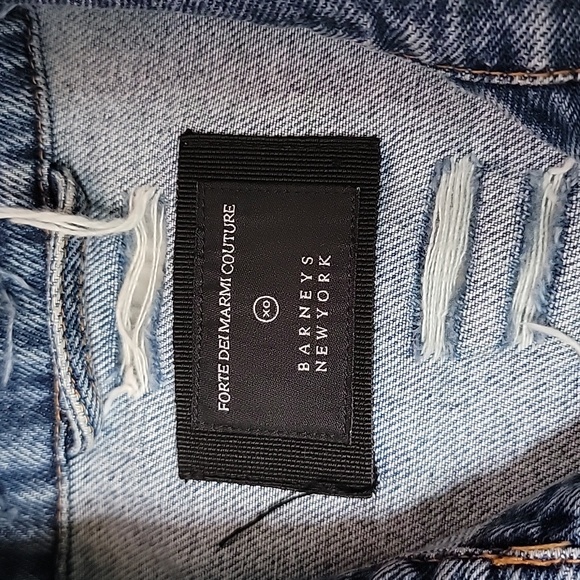 3. FORTE DEI MARMI COUTURE DEMIN JACKET 🧥👖💎 - Picture 4 of 16